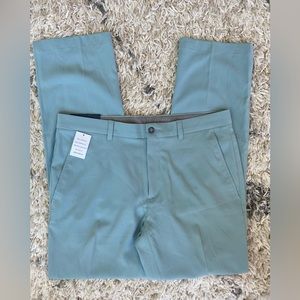 Men’s blue golf pants Oxford teal 34x32